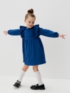 Платье для девочки синее KAFTAN: Blueberry, рост 134-140 см - Фото 3
