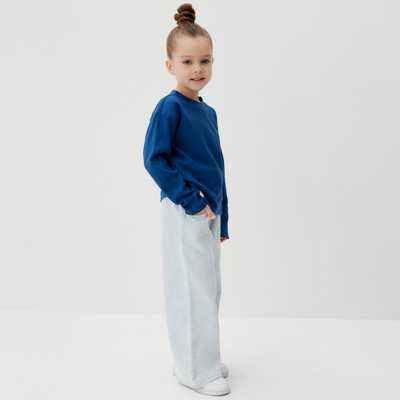 Лонгслив для девочки KAFTAN: Blueberry, размер 28 (86-92 см)