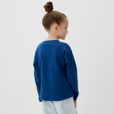 Лонгслив для девочки KAFTAN: Blueberry, размер 28 (86-92 см)