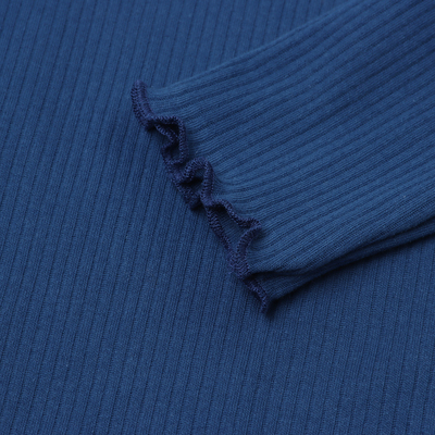 Водолазка для девочки с длинным рукавом KAFTAN: Blueberry, синяя, размер 32 (110-116 см)