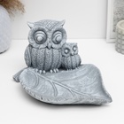 Ключница "Совушки" антик, 15х24х12см - фото 23899588