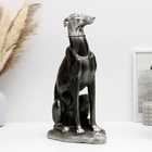Фигура "Собака Лорд" серебро, 35х25х15см - Фото 1