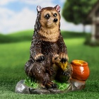 Садовая фигура "Медвежата с медом" 29х31х19см - фото 24526893