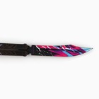 Сувенир деревянный нож-бабочка «Молнии», 20 см. - фото 4442623