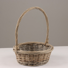 Набор корзин, 40х14/45 см, 34х14/43 см, 28х12/28 см, ива - фото 24272305