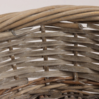 Набор корзин, 40х14/45 см, 34х14/43 см, 28х12/28 см, ива - фото 24272308