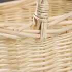 Набор корзин, 42х33х20х15/41 см, 36х27х18х13/36 см, 30х21х16х12/31 см, ива - фото 25306462