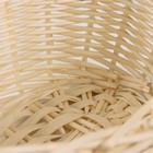 Набор корзин, 42х33х20х15/41 см, 36х27х18х13/36 см, 30х21х16х12/31 см, ива - фото 25306464