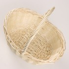 Набор корзин, 42х33х20х15/41 см, 36х27х18х13/36 см, 30х21х16х12/31 см, ива - фото 25306465