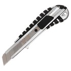 Нож канцелярский 18мм, металлический, Zinc-alloy, TOP - фото 9638520