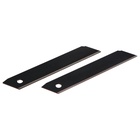 Набор лезвий 5 штук 18 мм, вороненая сталь, Calligrata TOP, черные - Фото 6