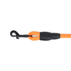 Поводок круглый "Тон", с мягкой ручкой из паралона, 120 х 1 см, оранжевый - фото 11245985