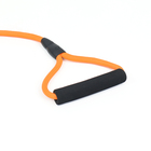 Поводок круглый "Тон", с мягкой ручкой из паралона, 120 х 1 см, оранжевый - фото 11245986
