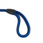 Поводок круглый "Рябь", 120 х 1,2 см, сине-чёрный - Фото 3