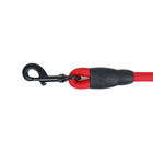 Поводок круглый "Тон", с мягкой ручкой из паралона, 120 х 1,2 см, красный - фото 11245994
