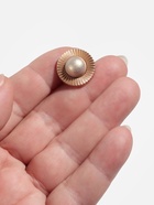 Пуговица металлическая на ножке «Сатурн», декоративная, d=18 мм, цвет золотой - Фото 2