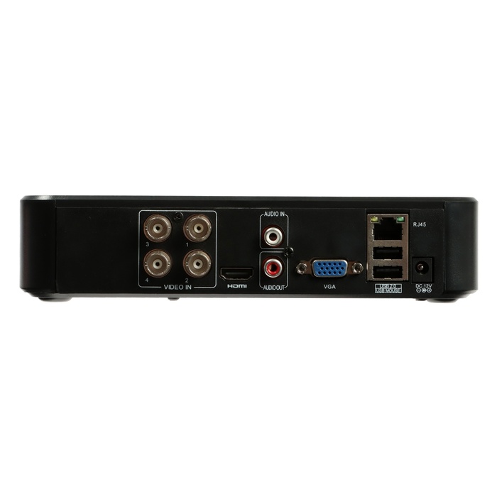 Видеорегистратор гибридный EL RA-541_V.2, AHD/TVI/CVI/CVBS/IP, 1080Р, 4 канала, H.265/264