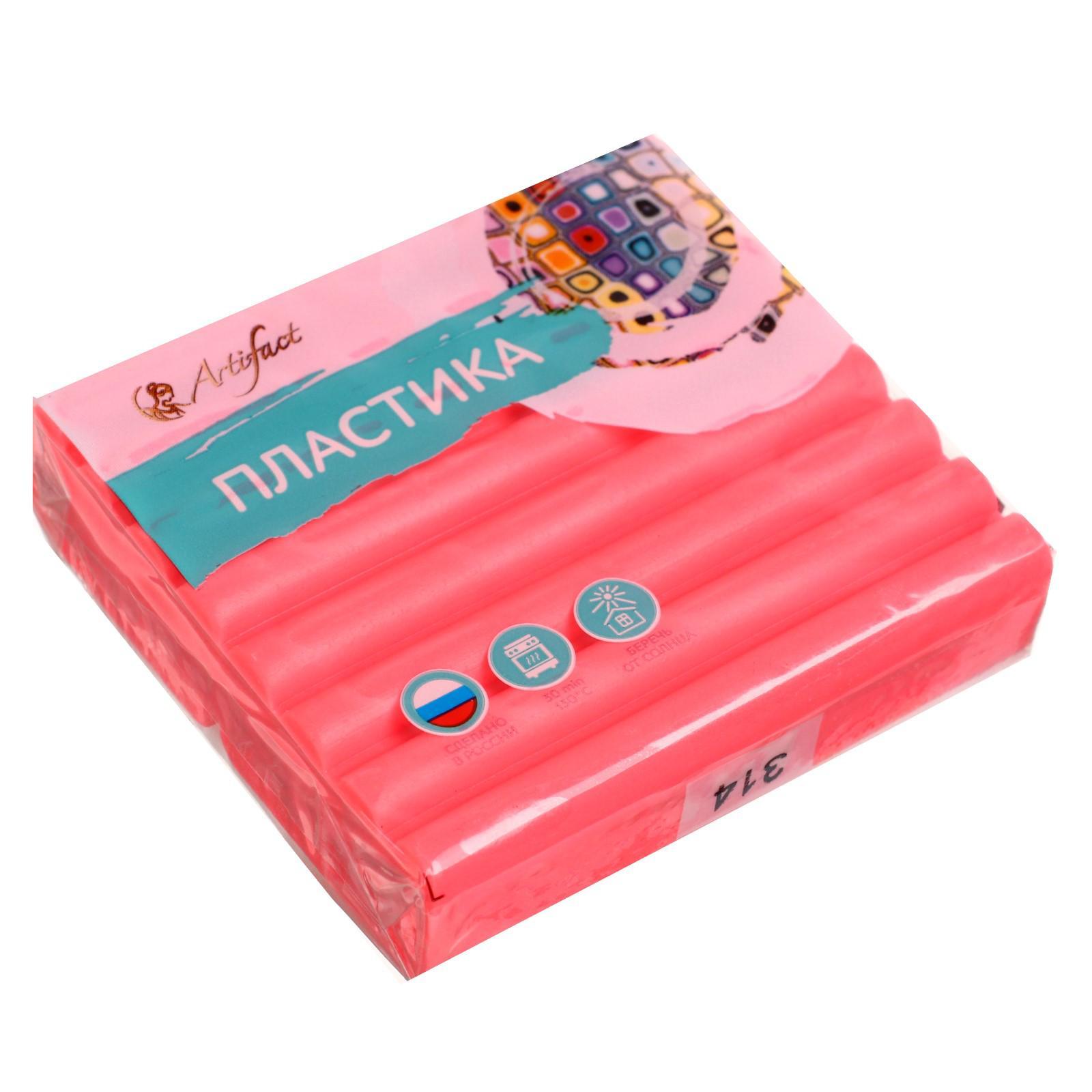 Пластика - полимерная глина, 56 г, флуоресцентный, красный (F3860 ...