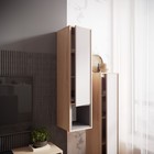Шкаф навесной с нишей «Рэя №8.1», 300×320×1150 мм, цвет туя светлая / кашемир / графит - Фото 2