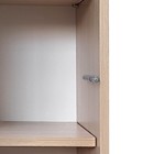 Шкаф навесной с нишей «Рэя №8.1», 300×320×1150 мм, цвет туя светлая / кашемир / графит - Фото 9
