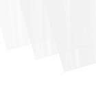 Обложки д/переплета BRAUBERG, 100шт, А4, пластик, прозрачные, 532162 - Фото 3