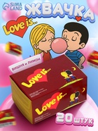 Жевательная резинка Love is, Вишня и Лимон, 4.2 г, 20 шт. - Фото 1