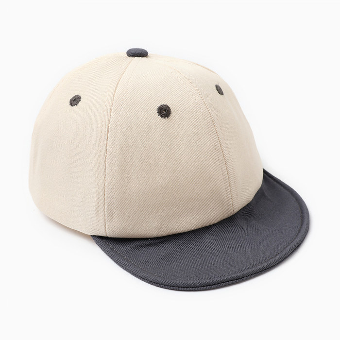 Кепка детская «Крошка Я», размер 46-48, серая - Фото 1