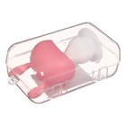 Прорезыватель силиконовый «Зайка», с погремушкой, цвет розовый, в кейсе, Крошка Я - Фото 5