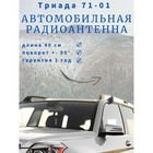 Антенна автомобильная "Триада-АН 71-01", на водосток, 40 см, поворотная - фото 10011411