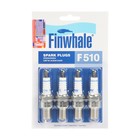 Свечи зажигания Finwhale F510 2108-10 8 кл. инжектор, набор 4 шт аналог: 242229557 - Фото 6