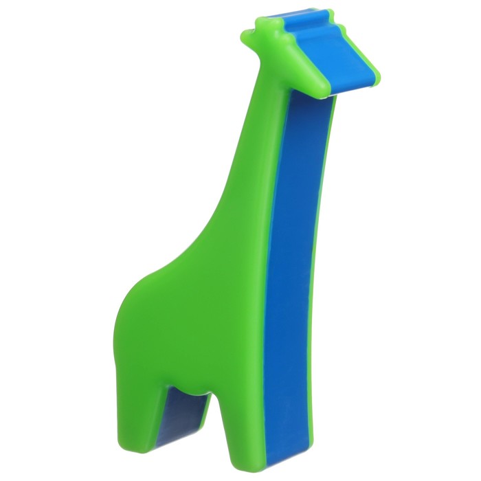 Погремушка «Жирафик», цвет зеленый, Крошка Я - Фото 1