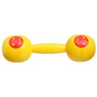 Погремушка Крошка Я «Перкуссия», шейкер, от 3 мес., желтый/красный - Фото 2