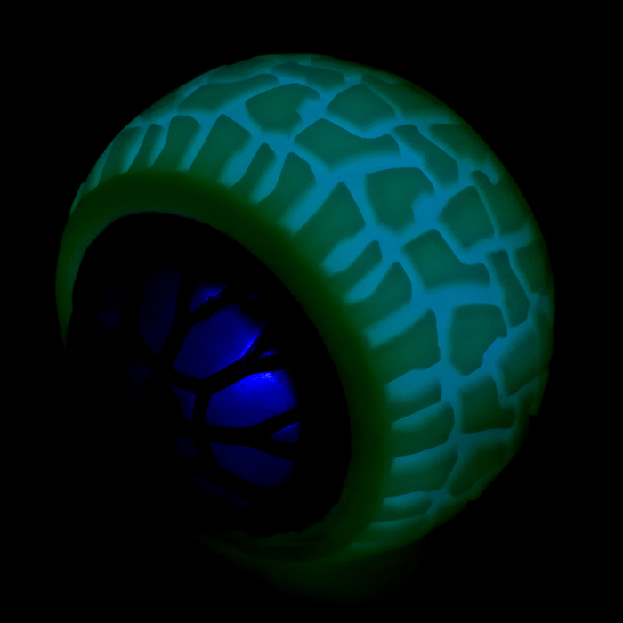 Мяч световой «Колесо», цвета МИКС - фото 1886060660