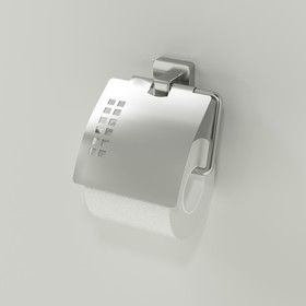 Держатель туалетной бумаги Rhin K-8725, серебристый