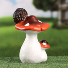 Садовая фигура "Ежик на грибочке" 10х11х21см - Фото 4