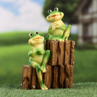 Фигурка полистоун TAKE IT EASY «Лягушки дружочки», 10×16×22 см - Фото 2