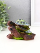 Фигурка полистоун TAKE IT EASY «Черепашки», 11×13×8 см - Фото 2