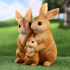 Фигурка "Семья зайцев" 11х15х23см - Фото 2