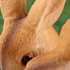 Садовая фигура "Семья зайцев" 11х15х23см - фото 23926588