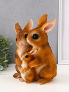 Фигурка полистоун TAKE IT EASY «Семья зайцев», 11×15×23 см - Фото 4