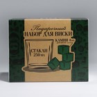 Подарочный набор «23 февраля», бокал для виски, камни для виски 4 шт 9799550 - фото 16503506