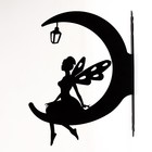 Держатель для кашпо "Фея" черная, 23,5х28см - фото 24322318