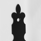 Держатель для кашпо "Мальчик" черный, 21,4х31,9см - фото 23948686