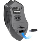 Мышь Defender Accura MM-275, беспроводная, оптическая, 1600 dpi, 1×AAA, 6 кнопок, USB,синяя - фото 9639490