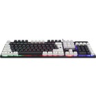 Клавиатура Defender Dark Knight GK-077,игровая,проводная,подсветка,104 клавиши,USB,черy-бел - фото 9639532
