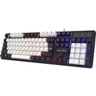Клавиатура Defender Dark Knight GK-077,игровая,проводная,подсветка,104 клавиши,USB,бел-черн - Фото 2