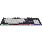Клавиатура Defender Dark Knight GK-077,игровая,проводная,подсветка,104 клавиши,USB,бел-черн - фото 9639539