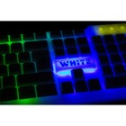 Клавиатура Defender Dark White GK-172,игровая, проводная, подсветка, 104 клавиши,USB, белая - Фото 8