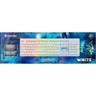 Клавиатура Defender Dark White GK-172,игровая, проводная, подсветка, 104 клавиши,USB, белая - Фото 10