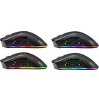 Мышь Defender Warlock GM-709L,беспровод,оптическая,RGB,2400 dpi,400 мАч,8 кнопок,USB,черная - Фото 4